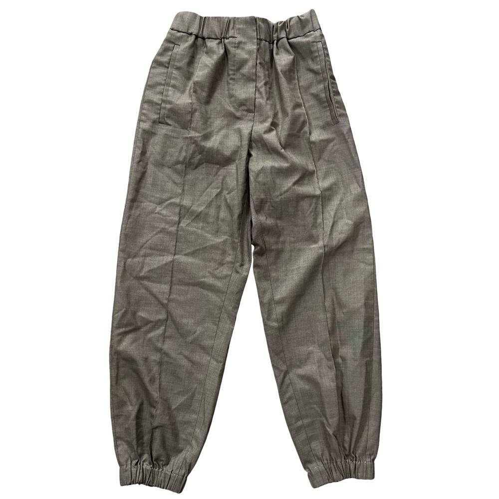 Tela Made in Italy Tan Trouser Jogger Pants Relaxed Fit Size Medium (IT 44)